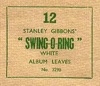 Stanley Gibbons - #3573 Swing-O-Ring white album leaves