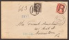 Registered Cross-Border Cover - Halifax Jan 20 1893 to Norristown, Pennsylvania