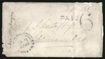 Stampless cover – 1870 cover – STRATHROY UC AP 29 1870